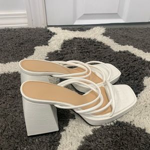 White heels